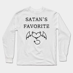 Satan's Favorite Long Sleeve T-Shirt